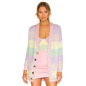 OLIVIA RUBIN | Sweaters | Olivia Rubin Mika Cardigan Sweater In Sorbet  Stripe Xsmall | Poshmark